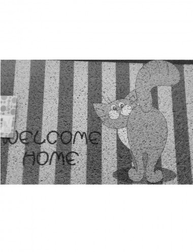 felpudo Gatito Gris