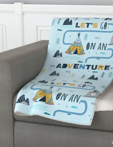 Manta Plaid Sedalina Piti