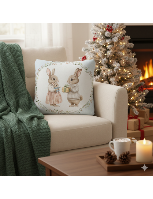 Funda Cojin Navidad Tupi